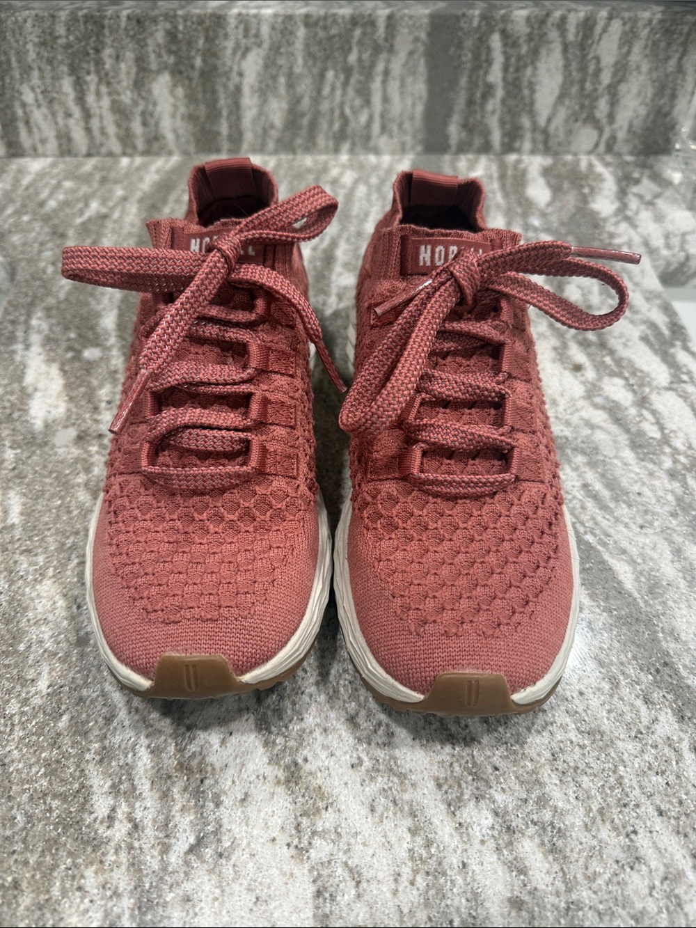 NOBULL Women's Knit Training Shoes in Dusty Rose